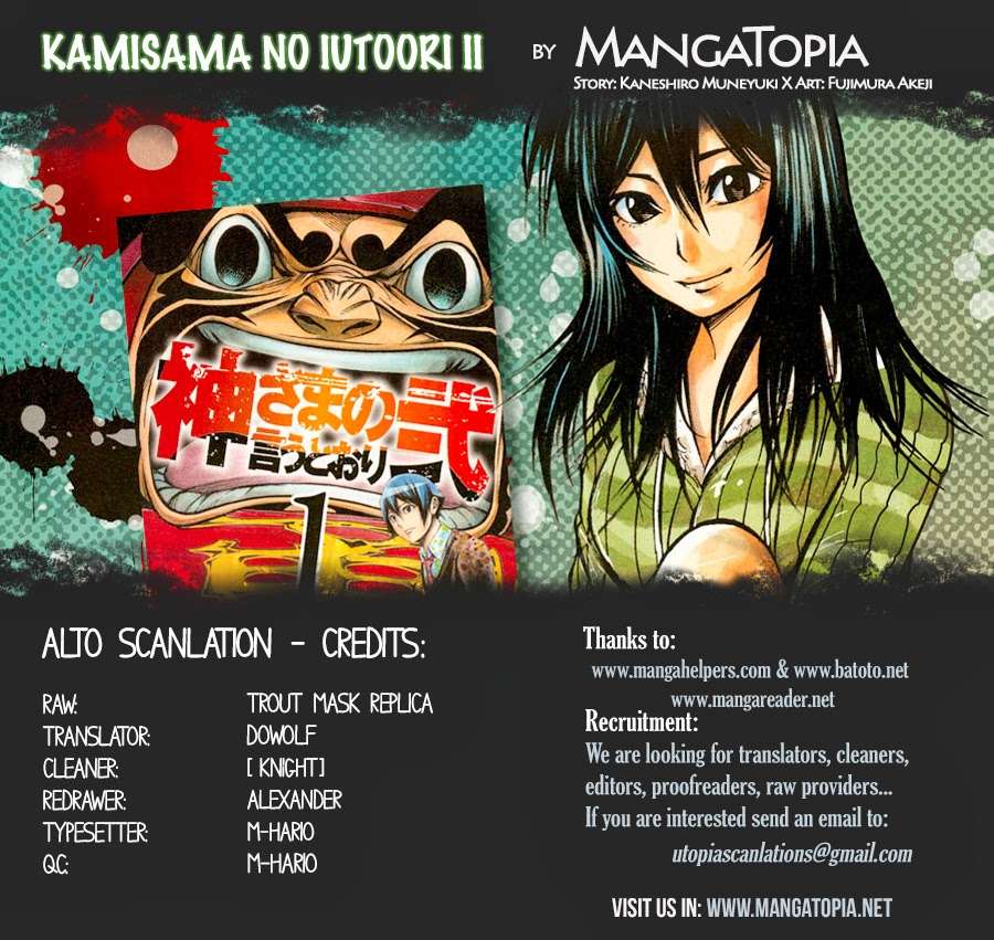 Kamisama no Iutoori - Blogtruyen Mobile